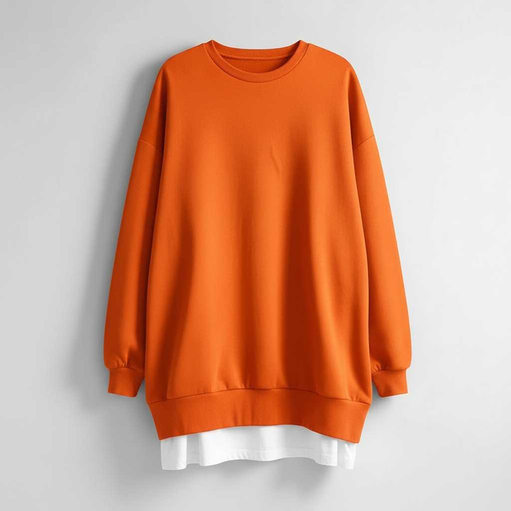 Women's Oversized Crew Neck Sweatshirt | Casual Hoodies for Women