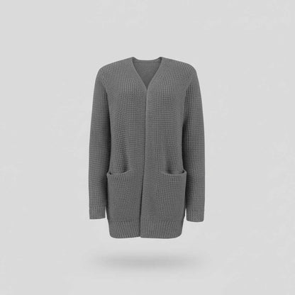 Cozy Black Long Cardigan | Women's Cardigan Sweater