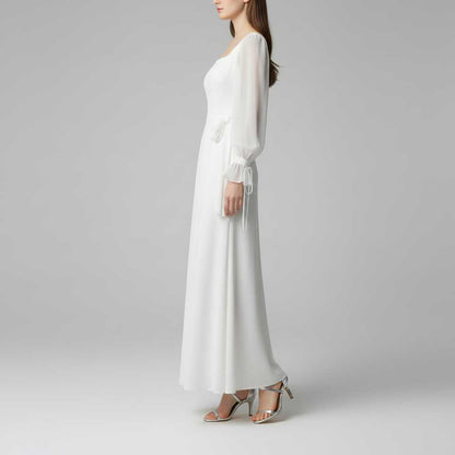 Elegant Long Sleeve Maxi Dress | Formal Dresses for Women
