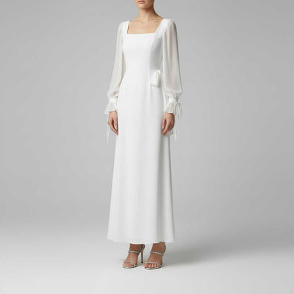 Elegant Long Sleeve Maxi Dress | Formal Dresses for Women