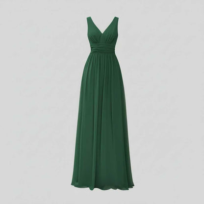 Elegant V-Neck Maxi Dress | Women's Summer Formal Dresses