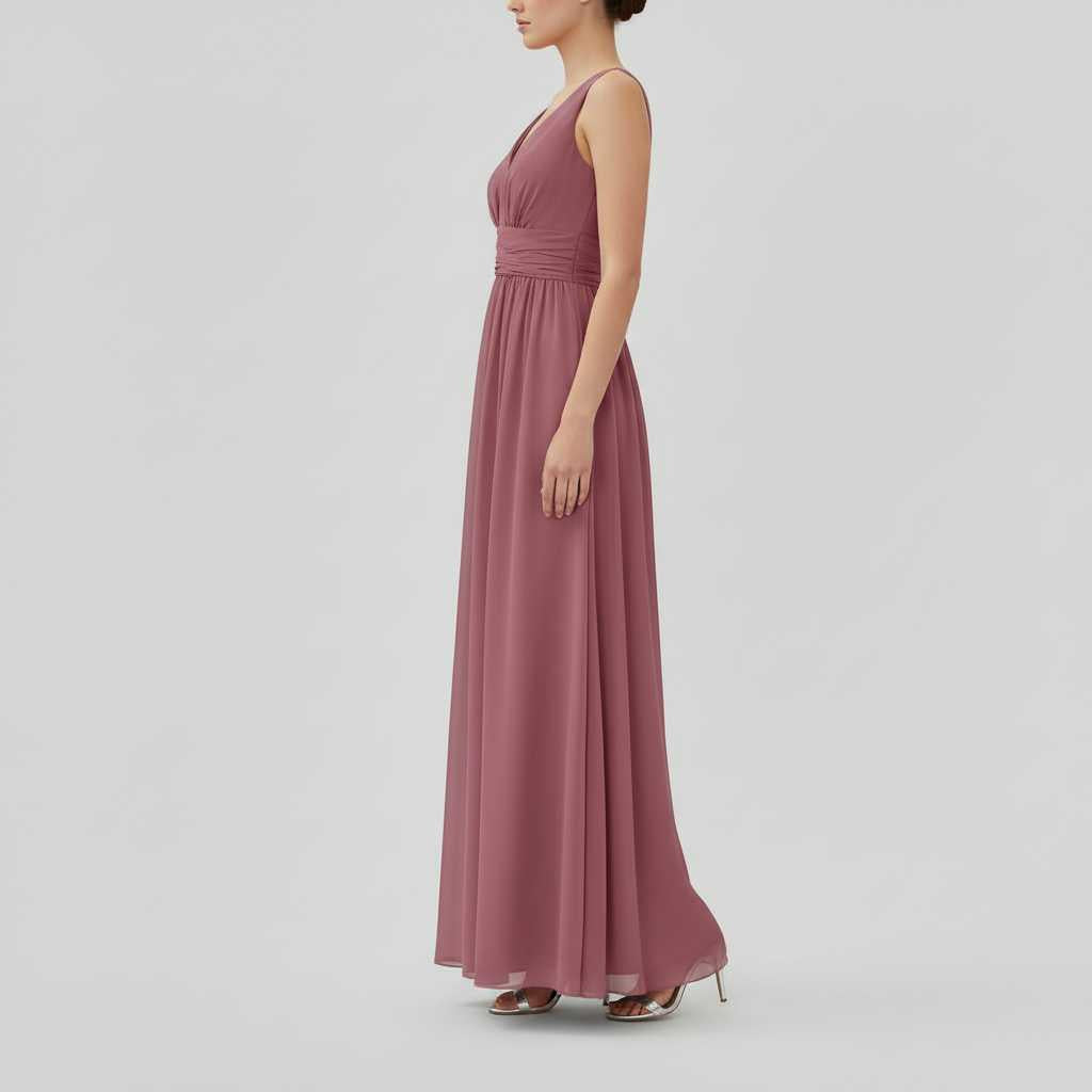 Elegant V-Neck Maxi Dress | Women's Summer Formal Dresses