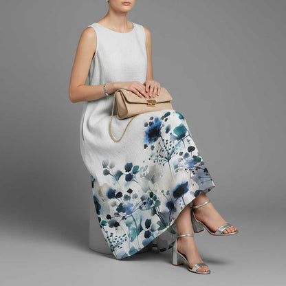 Floral A-Line Midi Dress | Women's Summer Dresses