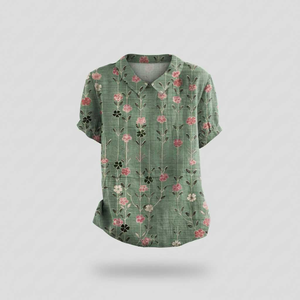 Floral Women's Blouse | Summer Tops for Women