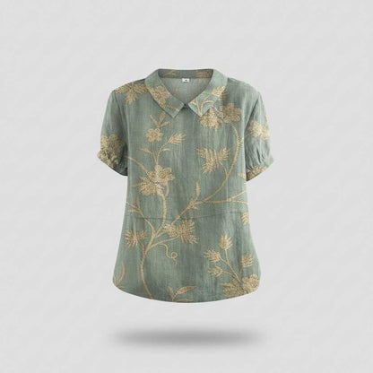 Floral Women's Blouse | Summer Tops for Women