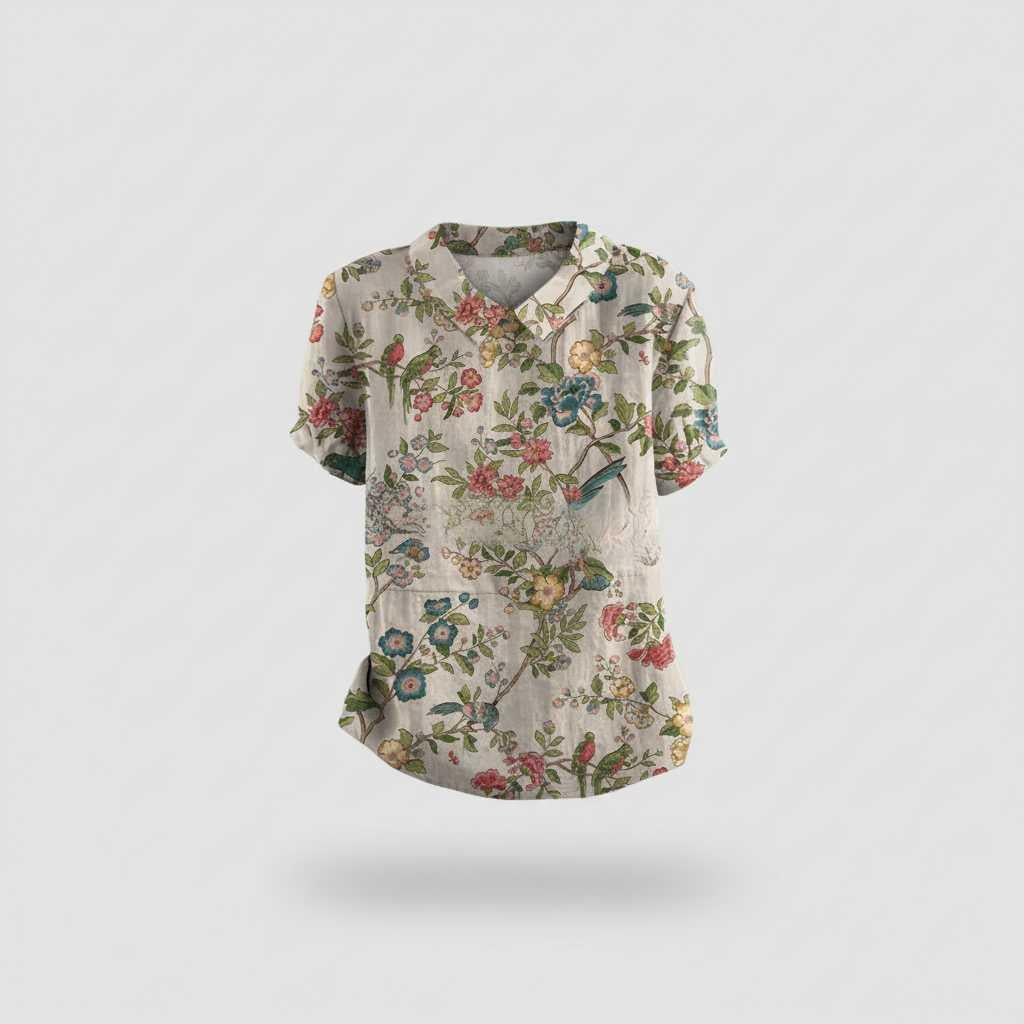 Floral Women's Blouse | Summer Tops for Women