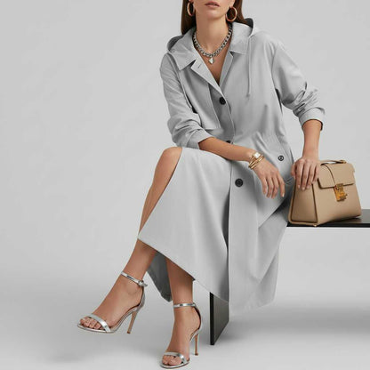 Long Trench Coat Women | Stylish Winter Coat