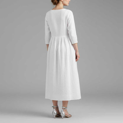 Relaxed Fit Midi Dress | Women's Summer Dresses