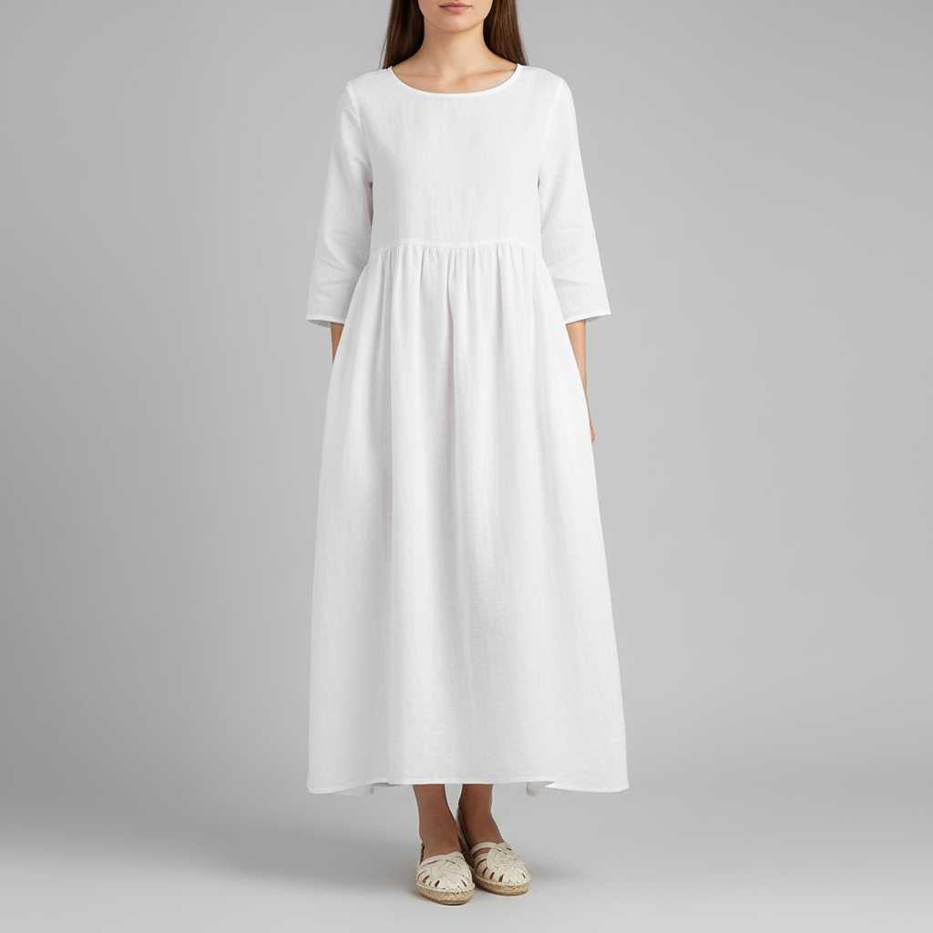 Relaxed Fit Midi Dress | Women's Summer Dresses