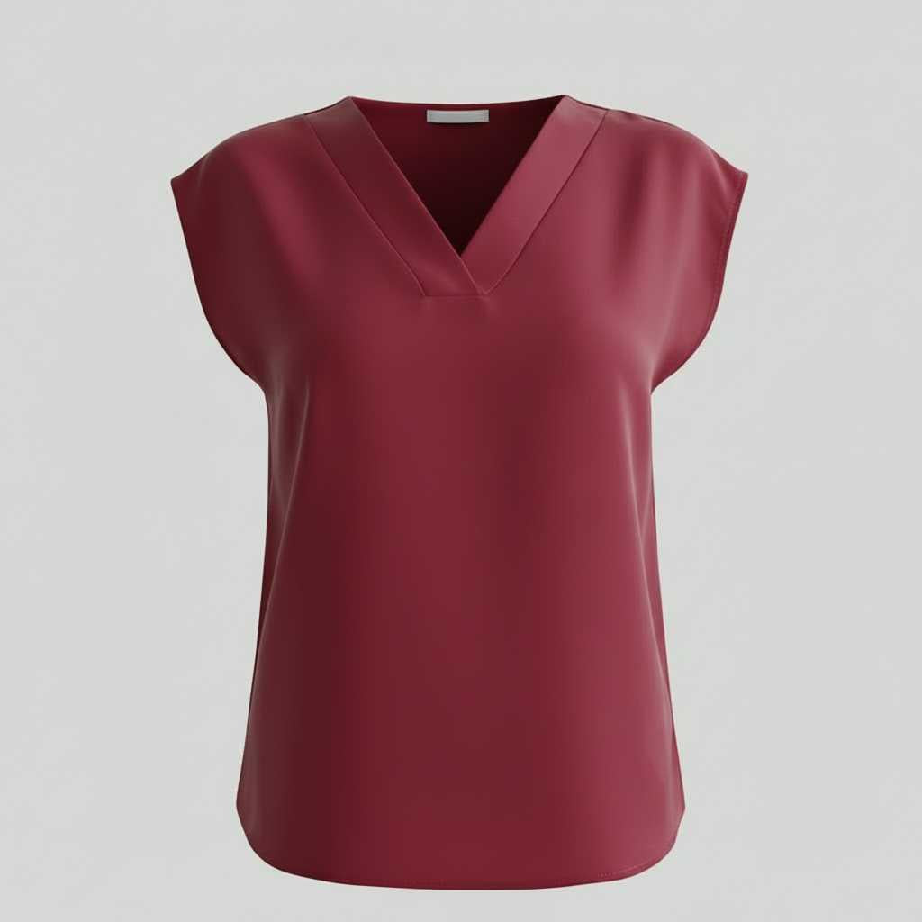 V-Neck Summer Blouse | Women's Casual Top