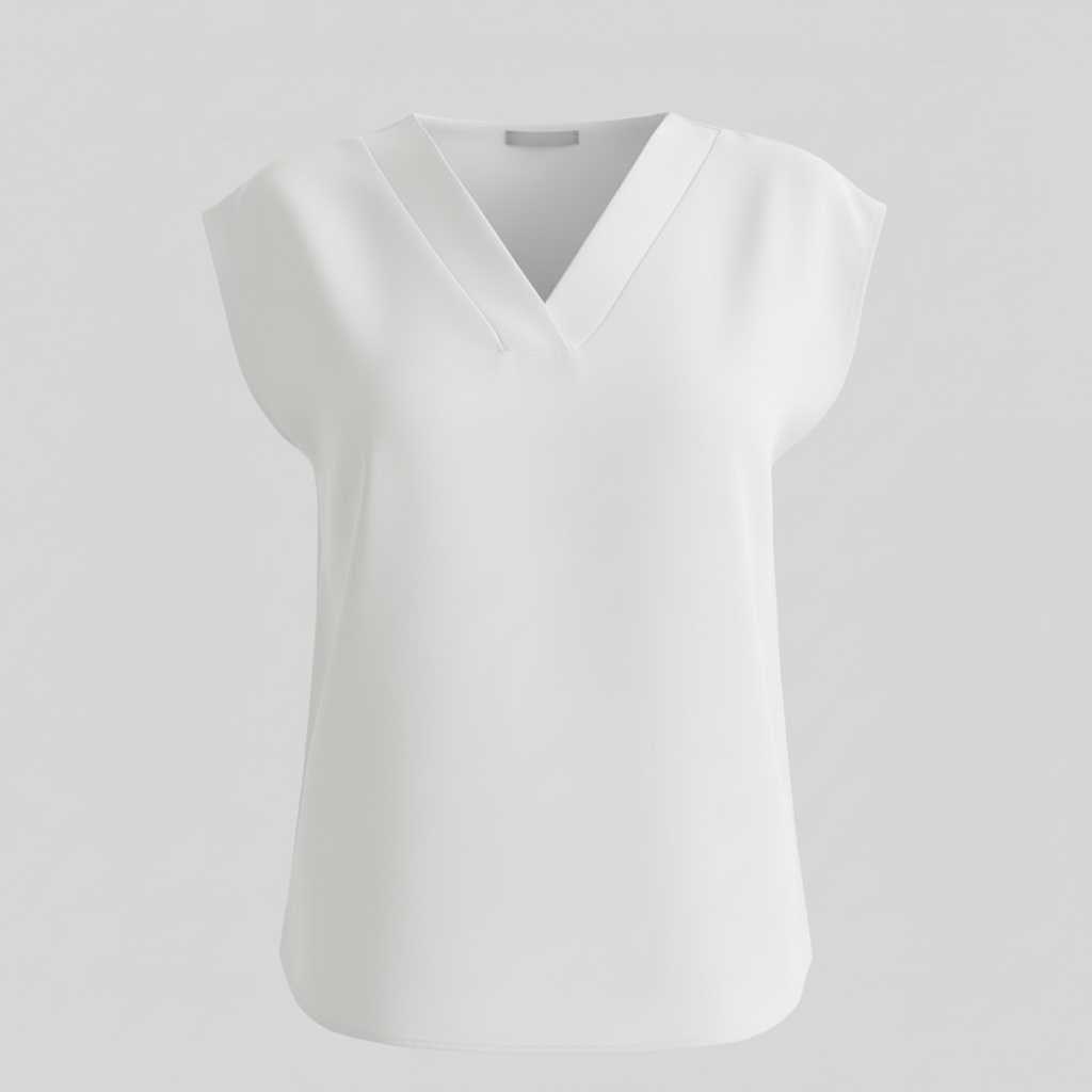V-Neck Summer Blouse | Women's Casual Top