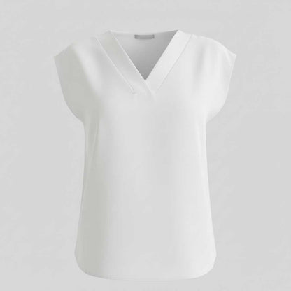 V-Neck Summer Blouse | Women's Casual Top