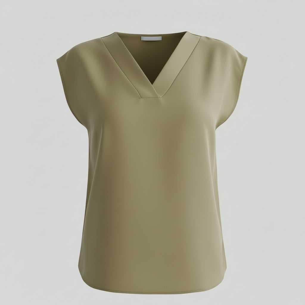 V-Neck Summer Blouse | Women's Casual Top