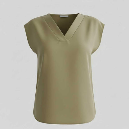 V-Neck Summer Blouse | Women's Casual Top
